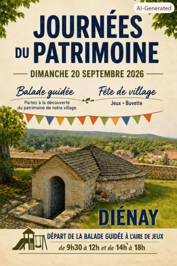 Balade guidée du patrimoine de Diénay