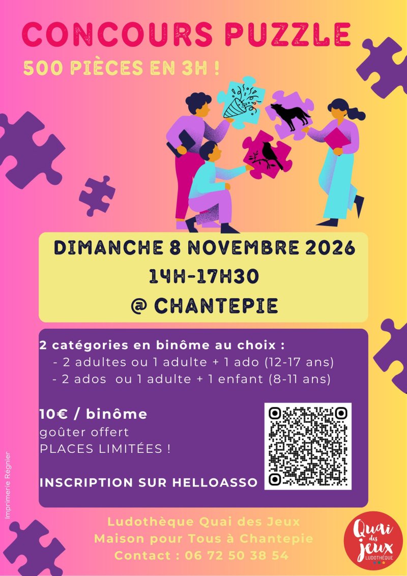 Concours puzzle - 500 pièces