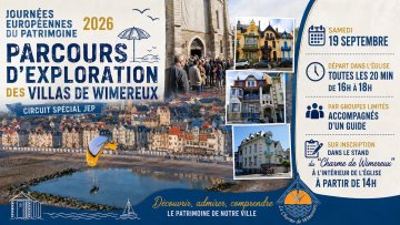 Parcours d'exploration des Villas de Wimereux (par "le Charme de Wimereux")