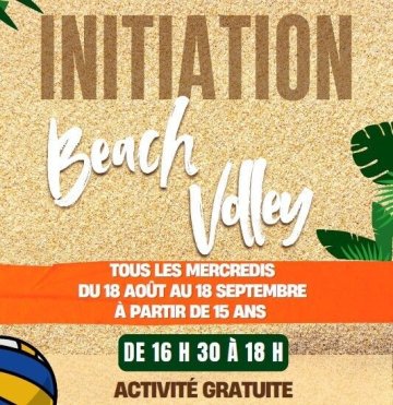 Initiation au Beach Volley