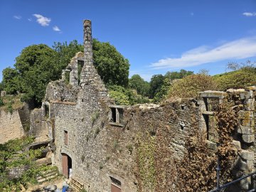 Visite du chantier du Logis du Château