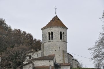 Visite de l'église Sainte-Madeleine de Sainte-Colombe-de-Villeneuve