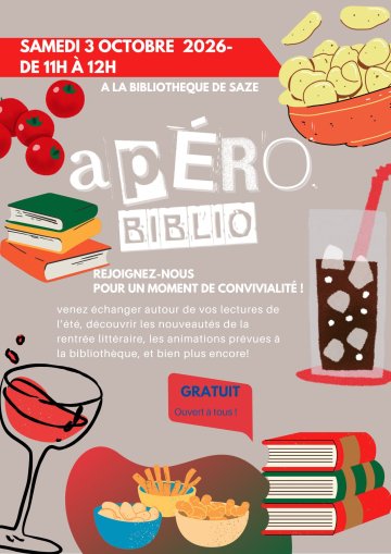 Apéro Biblio