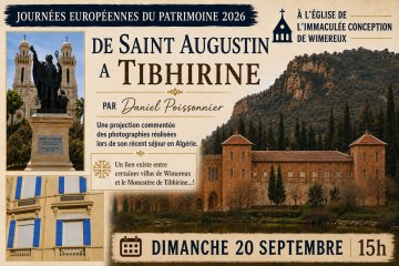 « De Saint Augustina à Tibhrine » : rencontre/partage photographique avec Daniel Poissonnier