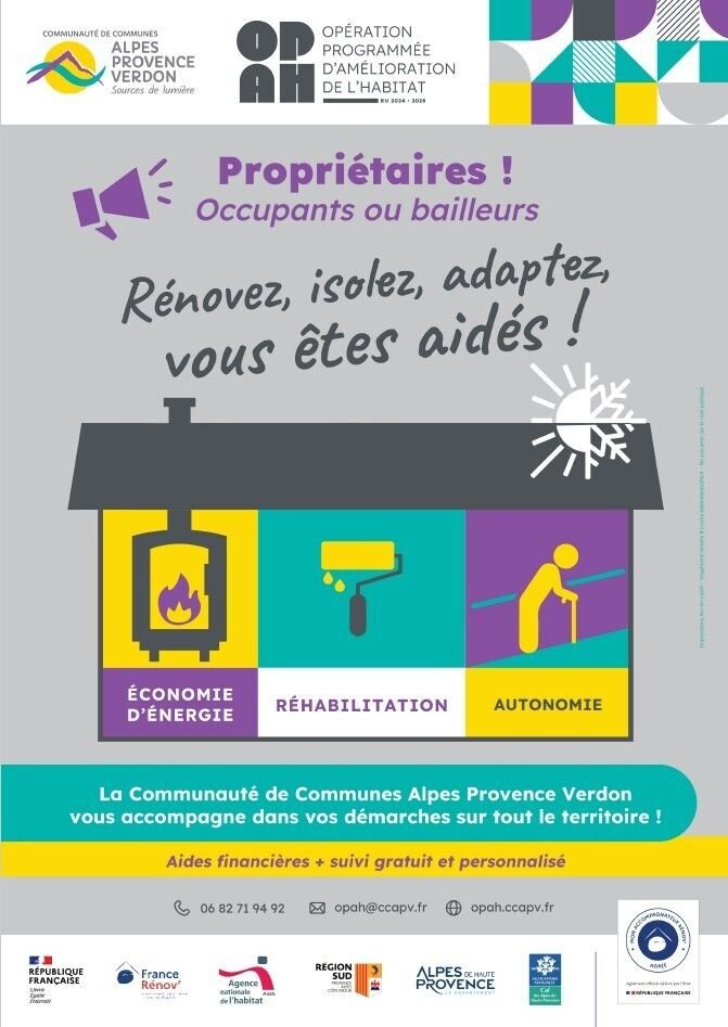 Rénovez, isolez, adaptez, Vous êtes aidés ! Les conseils de l’OPAH