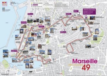 Balade architecturale en autonomie à Marseille (plan-guide)