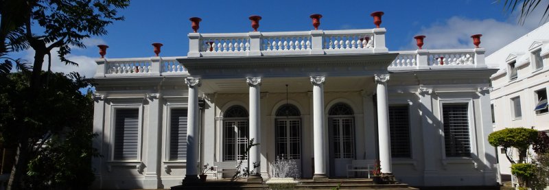 Visite du château Lauratet, siège de la chambre régionale des comptes de La Réunion