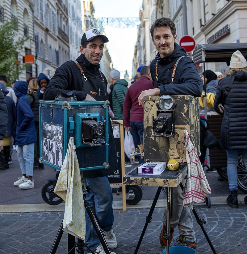 Animation de photographie argentique ambulante – Association La Photo Sensible