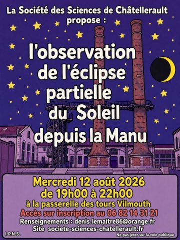Accompagnement de l'observation de l'éclipse solaire partielle