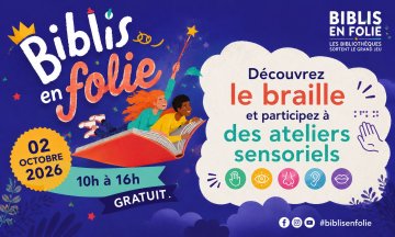 Découvrez le braille et participez à des ateliers sensoriels