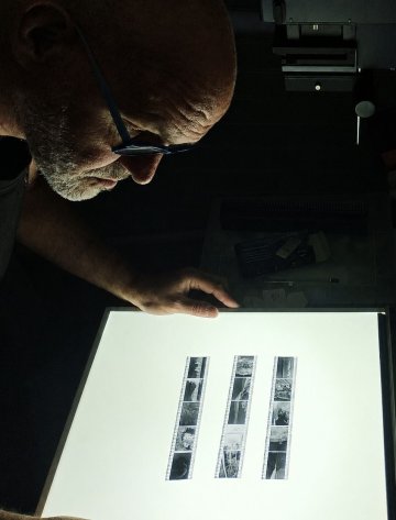 Visite commentée des œuvres du photographe Romain Chatton