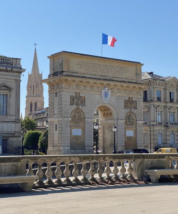 Visite guidée : L'arc de triomphe de Montpellier