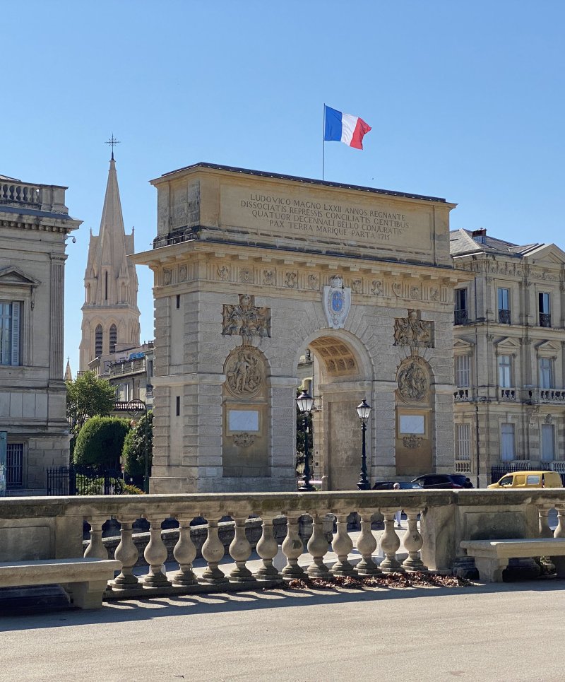 Visite guidée : L'arc de triomphe de Montpellier