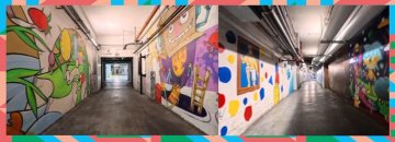 Visite street art confidentielle des galeries de l’hôpital Necker