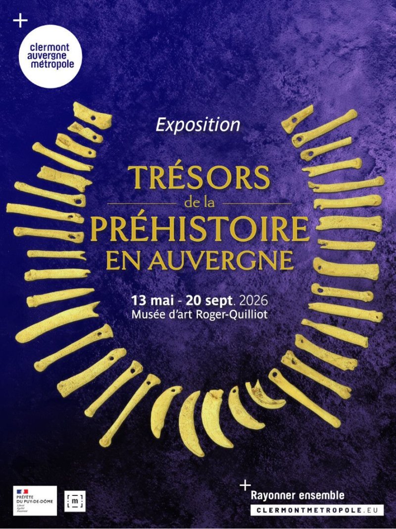 Trésors de la Préhistoire en Auvergne