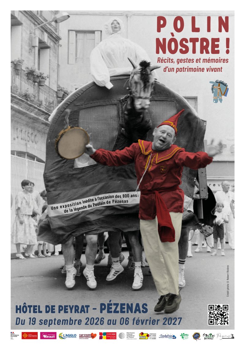 « Polin nòstre » - Exposition inédite à l'occasion des 800 ans du Poulain de Pézenas : Octobre 2026 - Février 2027