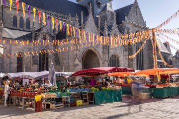 Le marché de Guérande