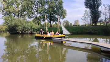 L'Hermione de Cherlieu au fil de l'eau