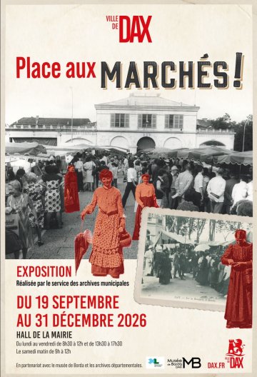 Visite parents enfants de l'exposition « Place aux marchés ! »