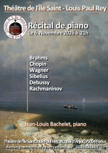 Jean-Louis Bachelet : Récital de piano