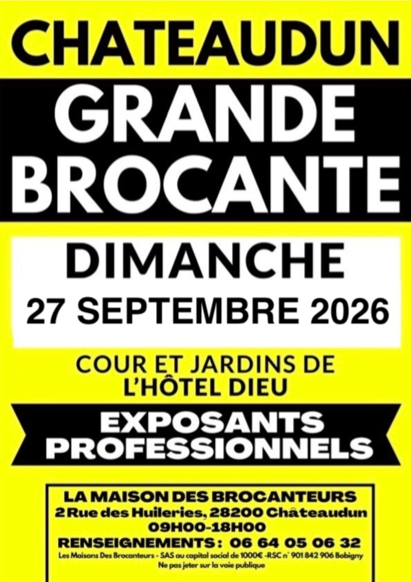 Grande Brocante de Châteaudun