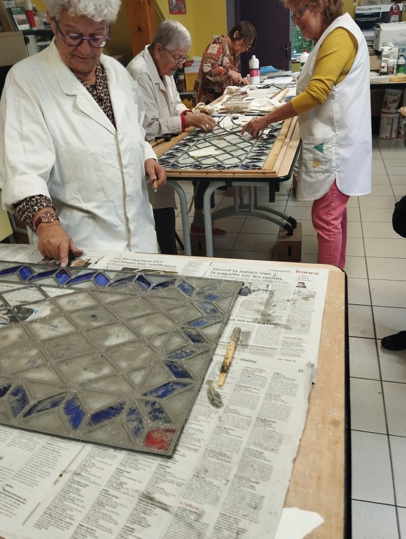 Découverte de l'art du vitrail