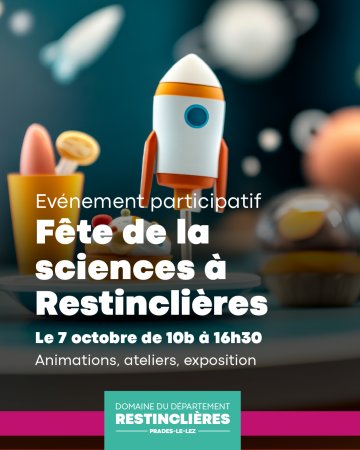 FÊTE DE LA SCIENCE À RESTINCLIÈRES