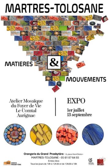 EXPOSITION “MATIÈRES ET MOUVEMENTS”
