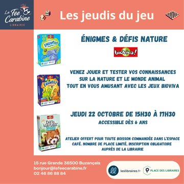 Les jeudis du jeu