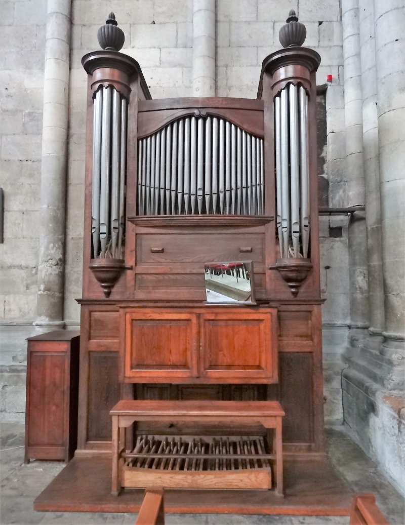 Patrimoine sur le Pouce - Le Buffet sculpté de l'Orgue de la Cité