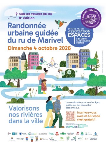 Randonnée urbaine guidée du Ru de Marivel