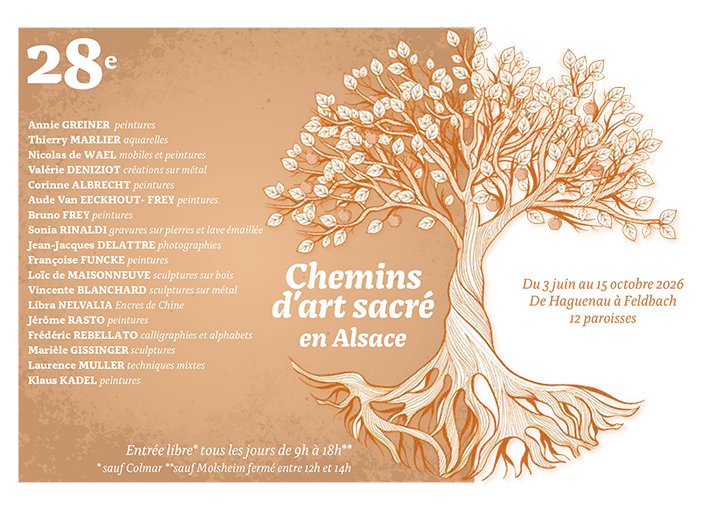 Chemins d'art sacré en Alsace - 28 ans d'art contemporain dans les églises