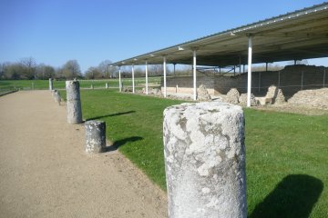 Les Grands monuments de Jublains antique
