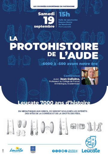 Conférence sur la protohistoire de l'Aude (- 6000 à - 500 avant notre ère)