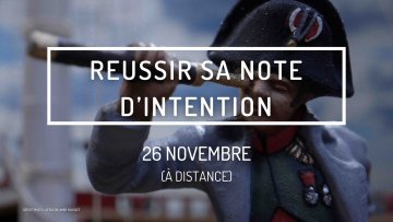 Réussir sa note d’intention