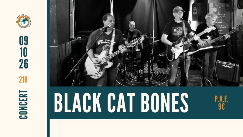 BLACK CAT BONES ➤ LES MARINS D'EAU DOUCE ➤ RAMONVILLE