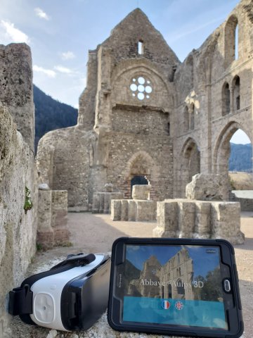 Abbaye d'Aulps en 3D