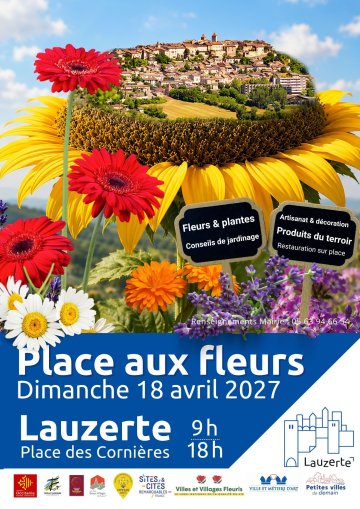 Place aux Fleurs - dimanche 18 avril 2027