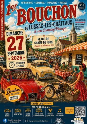 1er Bouchon de Lussac-les-Châteaux 86