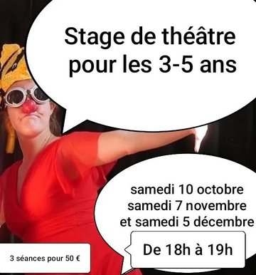 [Annulé] Théâtre clownesque pour enfants à l'atelier d'artistes