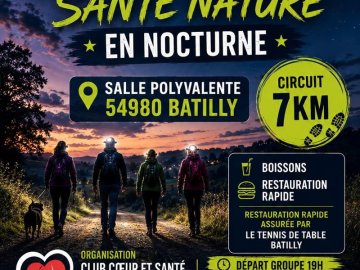 Marche santé nature nocturne