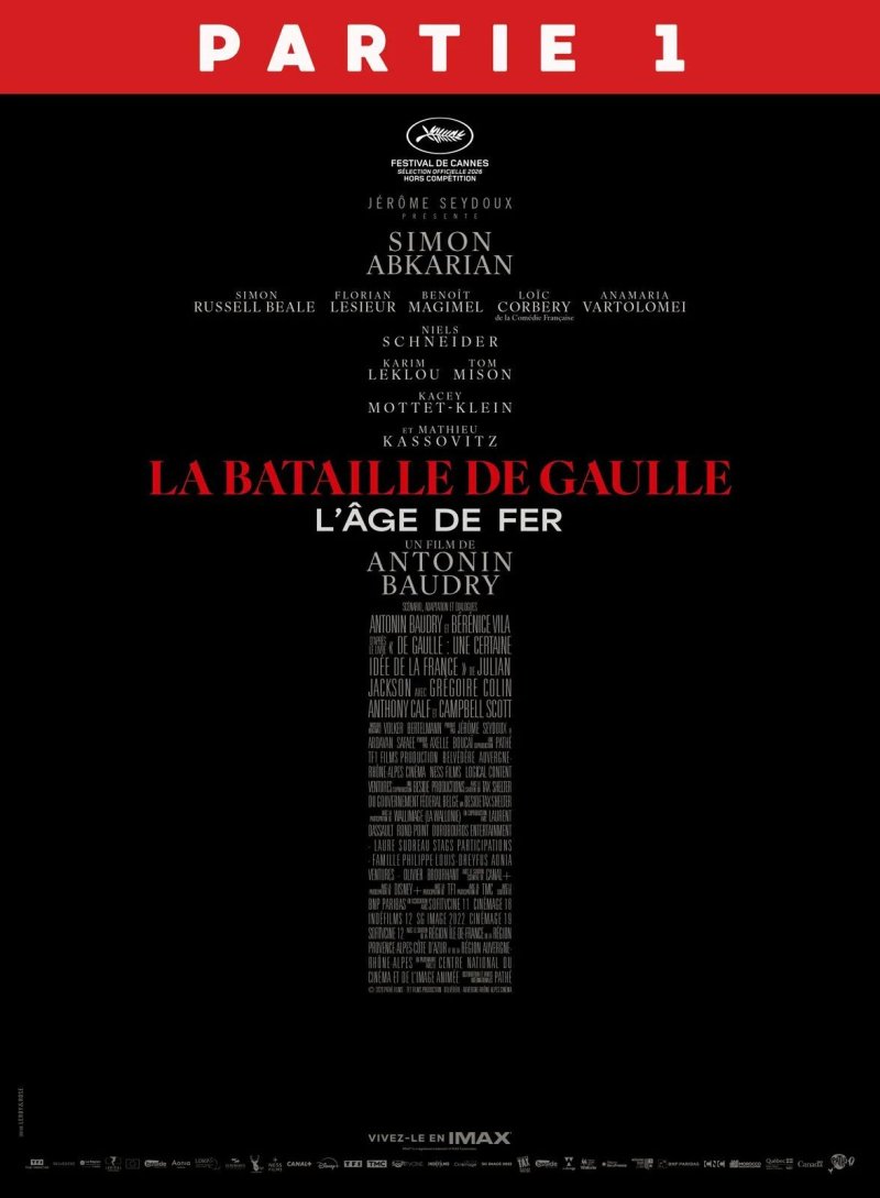 Cinéma Cintegabelle  : La Bataille de Gaulle partie 1 : L'Âge de Fer