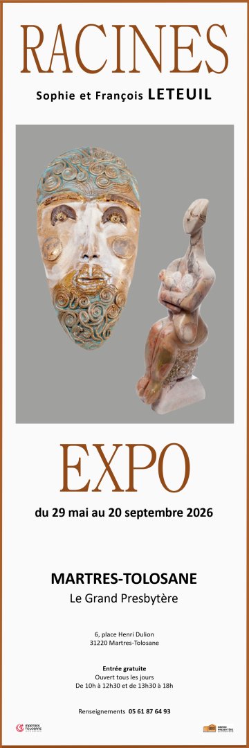 EXPOSITION RACINES PAR SOPHIE & FRANÇOIS LETEUIL