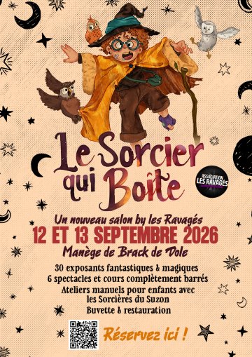 Le sorcier qui boîte, salon presque fantastique