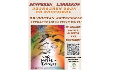 Théâtre en basque : Nor naizen baneki