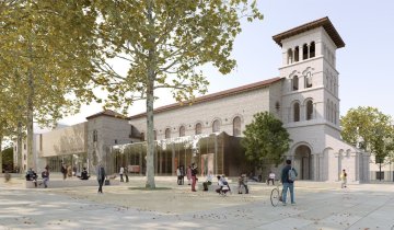 Construire au cœur d'une église, l'unité dans la modernité