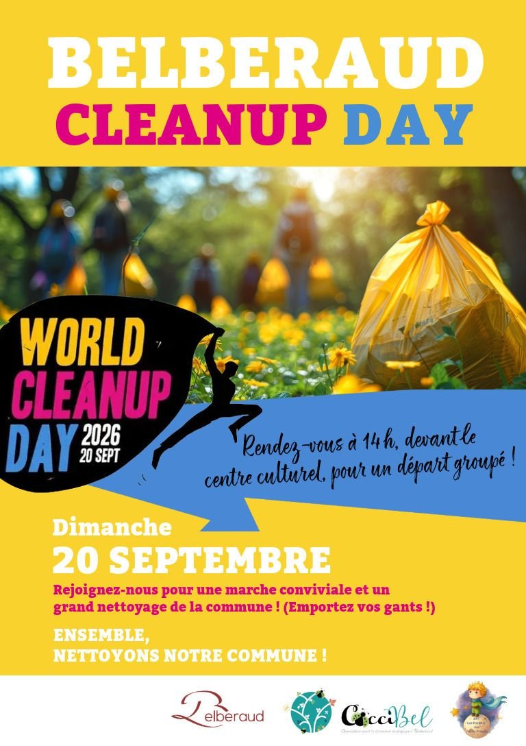 World CleanUp Day : le Belberaud CleanUp Day !