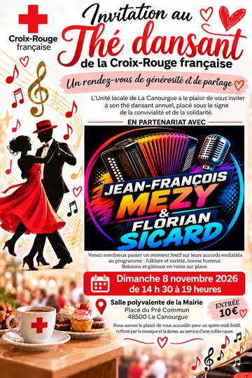 THÉ DANSANT DE LA CROIX ROUGE