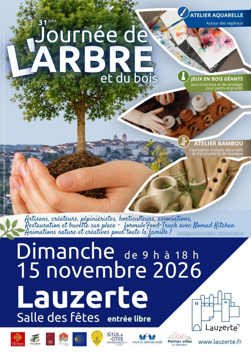 31e Journée de l'Arbre et du Bois – Lauzerte