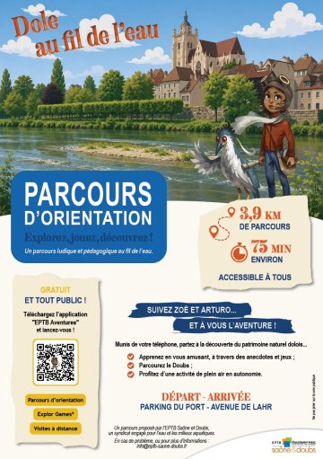 Parcours d'orientation Dole au fil de l'eau